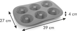 Tescoma Forma na 6 babeczek DELÍCIA SiliconPRIME 39 x 27 cm 2