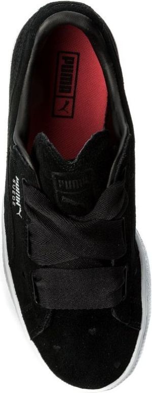 Puma Buty juniorskie Suede Heart Jr czarne r. 37.5 (365135-02) 3