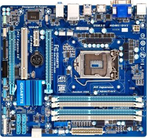 Płyta główna Gigabyte GA-Z77M-D3H, Z77, DualDDR3-1600, 2xSATA3, RAID, HDMI, DVI, GBLAN, mATX (GA-Z77M-D3H) 2