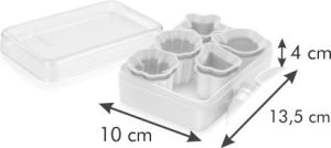 Tescoma Wykrawacze do kruchych ciasteczek, tradycyjne, 6 szt. 2