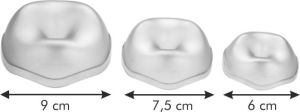 Tescoma Foremki do formowania, 3 szt., różowy 2