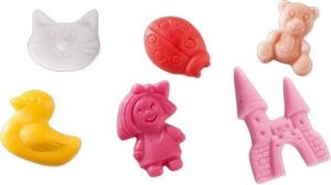 Tescoma Foremki silikonowe, dla dziewczynek 2