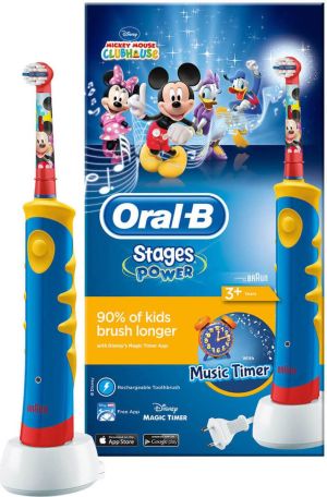 Szczoteczka Oral-B Szczoteczka elektryczna Stages Power Kids Mickey Mouse D10.513 2