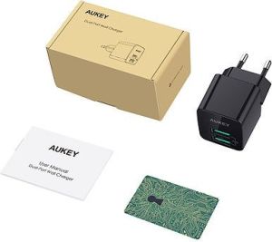 Ładowarka Aukey PA-U32 2x USB-A 4.8 A (PA-U32) 2