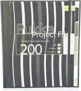 Segregator Pukka Pad Segregator z przekładkami stripe A4 czarny PROFILE A4 (5) 1