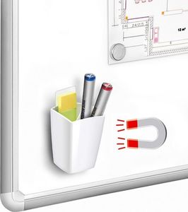 PBS Connect Kubek magnetyczny na biurko pro gloss biały 95x75x75mm 1