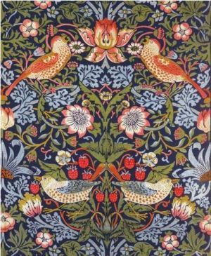 Museums & Galleries Karnet Strawberry Thief furnishing textile 1
