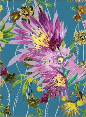 Museums & Galleries Karnet B6 Jungle Bloom z kopertą 1