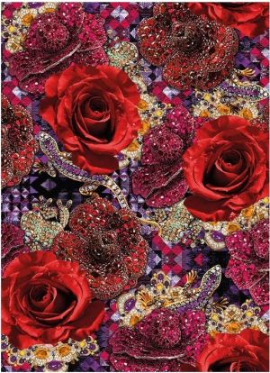 Museums & Galleries Karnet B6 Precious Rose z kopertą 1