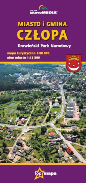 Człopa - miasto i gmina Mapa turystyczna 1:60 000 1