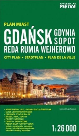 Gdańsk Gdynia Sopot Plany miast 1:26 000 1