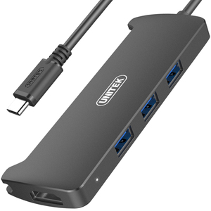 Stacja/replikator Unitek V300A USB-C 3.1 HUB 3xUSB 3.0 + HDMI 1