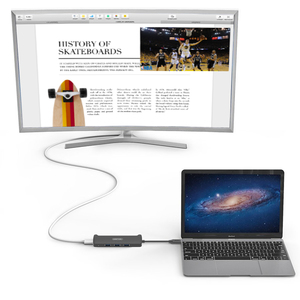 Stacja/replikator Unitek V300A USB-C 3.1 HUB 3xUSB 3.0 + HDMI 4