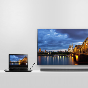 Adapter AV Unitek D-Sub (VGA) - HDMI + USB-A czarny (Y-8711) 4