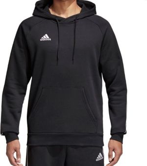 Adidas Bluza piłkarska Core18 Hoody czarna r. XS (CE9068) 1