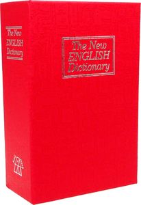 iBOX Sejf książka na kluczyk 180 x 115 x 55mm czerwony (ISNK-05RED) 1