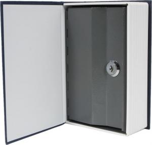 iBOX Sejf książka na kluczyk 180 x 115 x 55mm niebieski (ISNK-05BLUE) 1