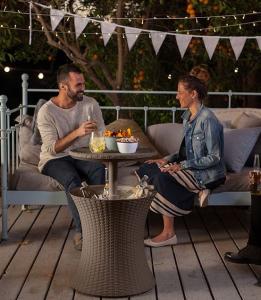 Keter Barek ogrodowy Curver COOL BAR brązowy 2