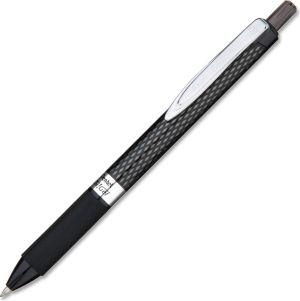 Długopis żelowy Pentel OH!GEL czarno-srebrny (K497) 1