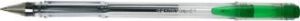 Titanum Długopis żel Titanum zielony (GA1030przezroczysta zatyczka z oznaczeniem koloru wkładugrubość linii pisania 0,7 ) 1