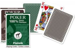 Piatnik Karty Pojedyncze Talie 'Plastik Poker' 1