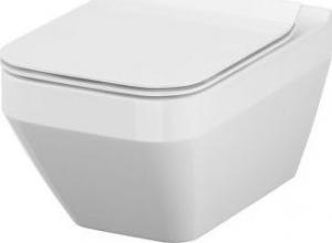 Miska WC Cersanit CREA prostokątna z deską slim duroplastową wolnoopadającą (S701-213-ECO) 2