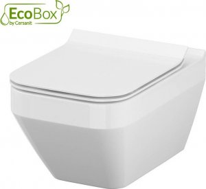 Miska WC Cersanit CREA prostokątna z deską slim duroplastową wolnoopadającą (S701-213-ECO) 3