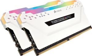 Pamięć Corsair Vengeance RGB PRO, DDR4, 16 GB, 3600MHz, CL18 (CMW16GX4M2C3600C18W) 3