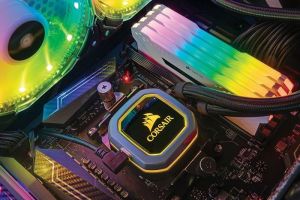 Pamięć Corsair Vengeance RGB PRO, DDR4, 16 GB, 3600MHz, CL18 (CMW16GX4M2C3600C18W) 6
