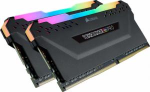 Pamięć Corsair Vengeance RGB PRO, DDR4, 16 GB, 3200MHz, CL16 (CMW16GX4M2C3200C16) 1
