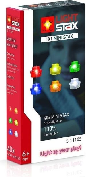 Light STAX 40 Mini Stax - Light Bricks That Work With Lego - Mega And Kre-o 1