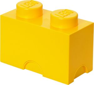 LEGO Room Copenhagen Storage Brick 2 pojemnik żółty (RC40021732) 1