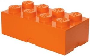 LEGO Room Copenhagen Storage Brick 8 pojemnik pomarańczowy (RC40041760) 1