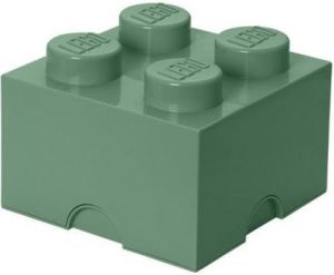 LEGO Room Copenhagen Storage Brick 4 pojemnik szara zieleń (RC40031747) 1