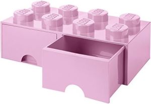 LEGO Room Copenhagen Brick Drawer 8 pojemnik różowy (RC40061738) 1