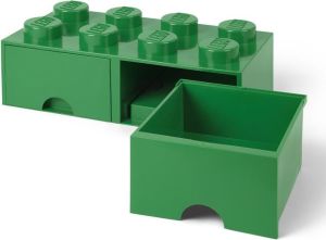 LEGO Room Copenhagen Brick Drawer 8 pojemnik zielony (RC40061734) 1