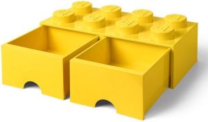 LEGO Room Copenhagen Brick Drawer 8 pojemnik żółty (RC40061732) 1