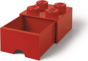 LEGO Room Copenhagen Brick Drawer 4 pojemnik czerwony (RC40051730) 1
