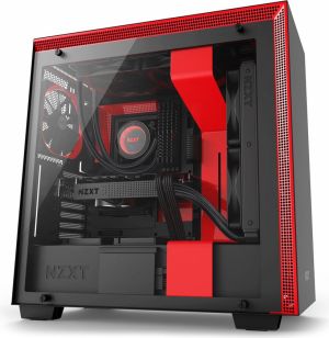 Obudowa Nzxt H700 okno, czarno czerwony (CA-H700B-BR) 1
