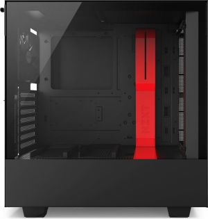 Obudowa Nzxt H500i, okno, czarno czerwony (CA-H500W-BR) 7
