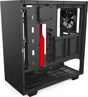Obudowa Nzxt H500i, okno, czarno czerwony (CA-H500W-BR) 11