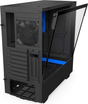 Obudowa Nzxt H500i, okno, czarno niebieski (CA-H500W-BL) 4