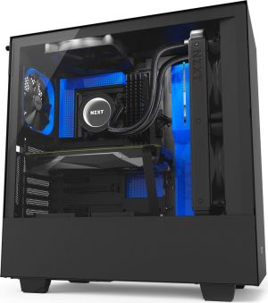 Obudowa Nzxt H500i, okno, czarno niebieski (CA-H500W-BL) 9