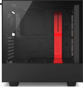 Obudowa Nzxt H500 okno, czarno czerwony (CA-H500B-BR) 11