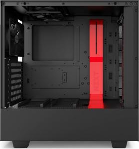 Obudowa Nzxt H500 okno, czarno czerwony (CA-H500B-BR) 4