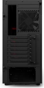 Obudowa Nzxt H500 okno, czarno czerwony (CA-H500B-BR) 9