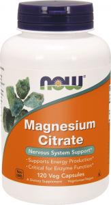 NOW Foods Magnesium Citrate 400mg 120 kapsułek 1