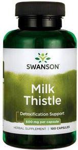 Swanson FS Milk Thistle 500mg 100 kapsułek 1