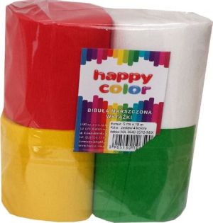 Happy Color Bibułka marszczona wstążka 5x10m 3640 1