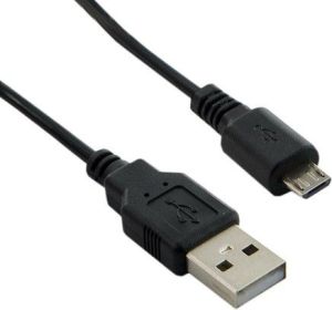 Kabel USB 4World USB-A - microUSB 1 m Czarny (07947OEM) 1